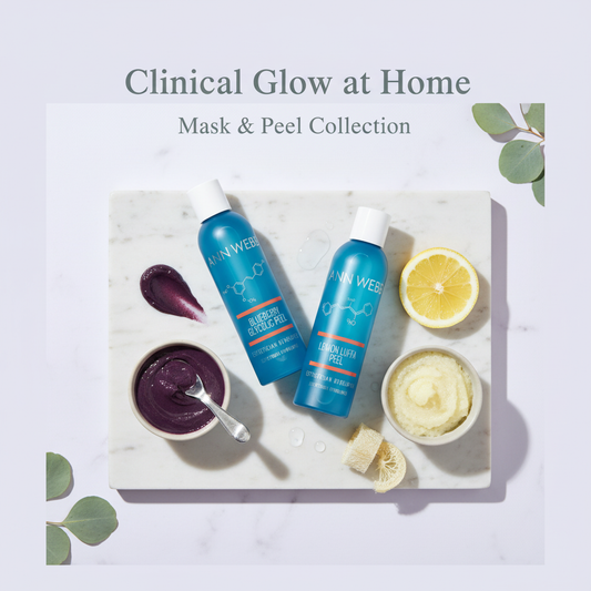 Ann Webb Clinical Glow at home Masks and Peels Information