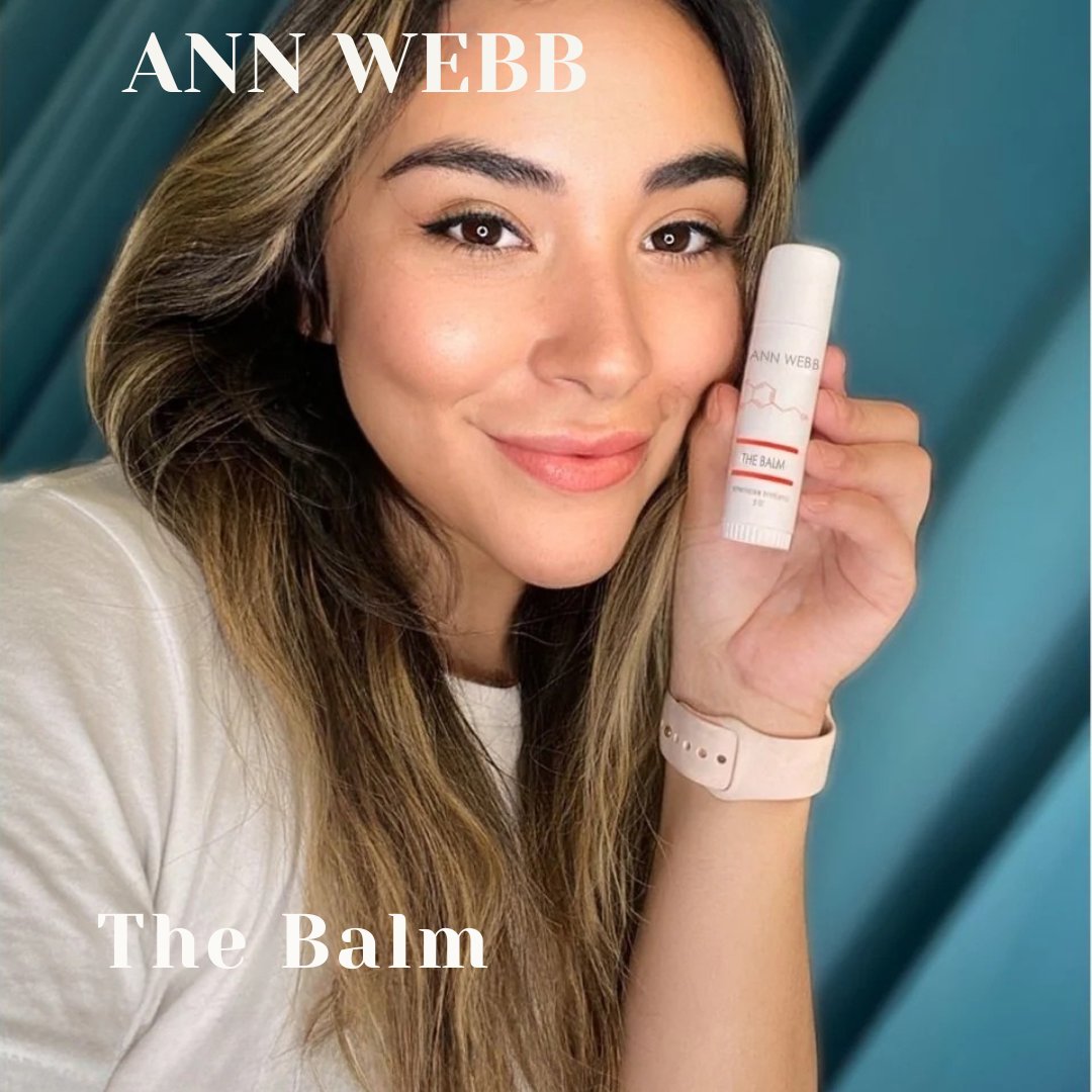Natural lip balm and eye cream products from ANN WEBB Skin