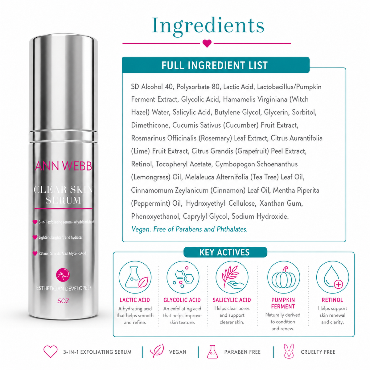 Ann Webb Clear Skin