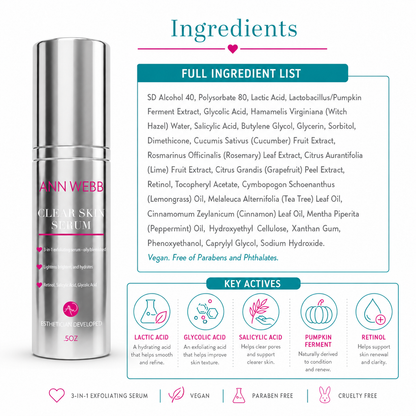 Ann Webb Clear Skin