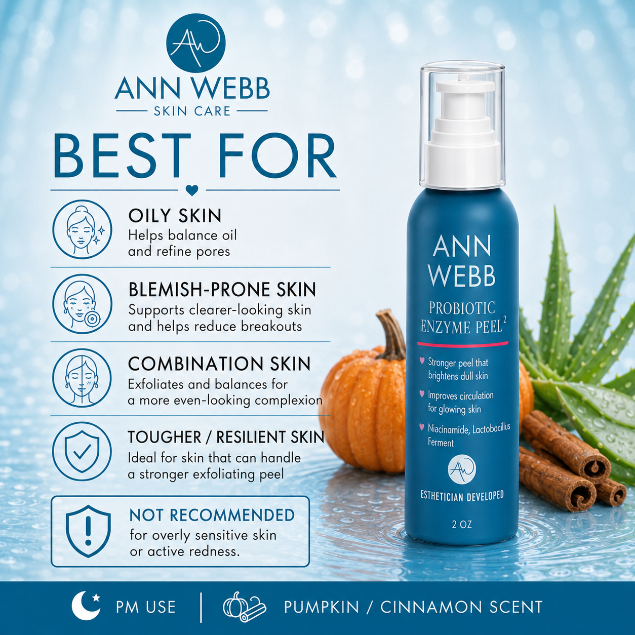 Ann Webb Probiotic Enzyme Mask/Peel