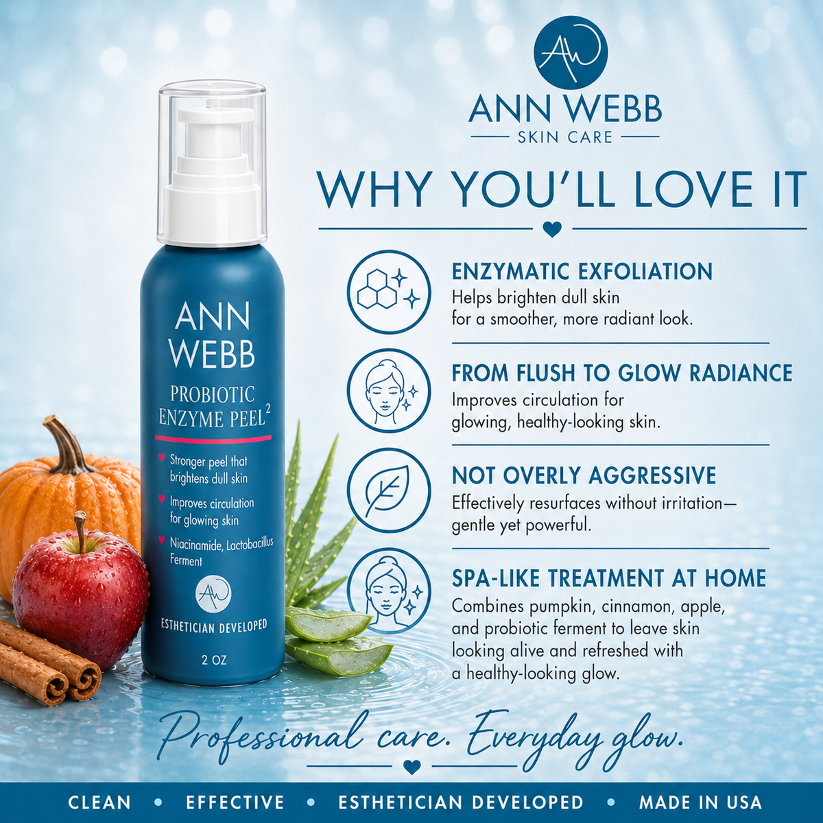Ann Webb Probiotic Enzyme Mask/Peel