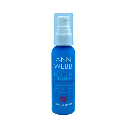 ANN WEBB Unscented Lotion Face & Body - Webb Skin 2oz