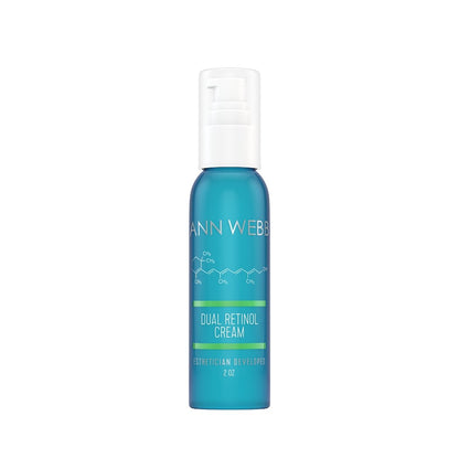 ANN WEBB Dual Retinol Cream - Powerful anti-aging and brightening cream. Made in America