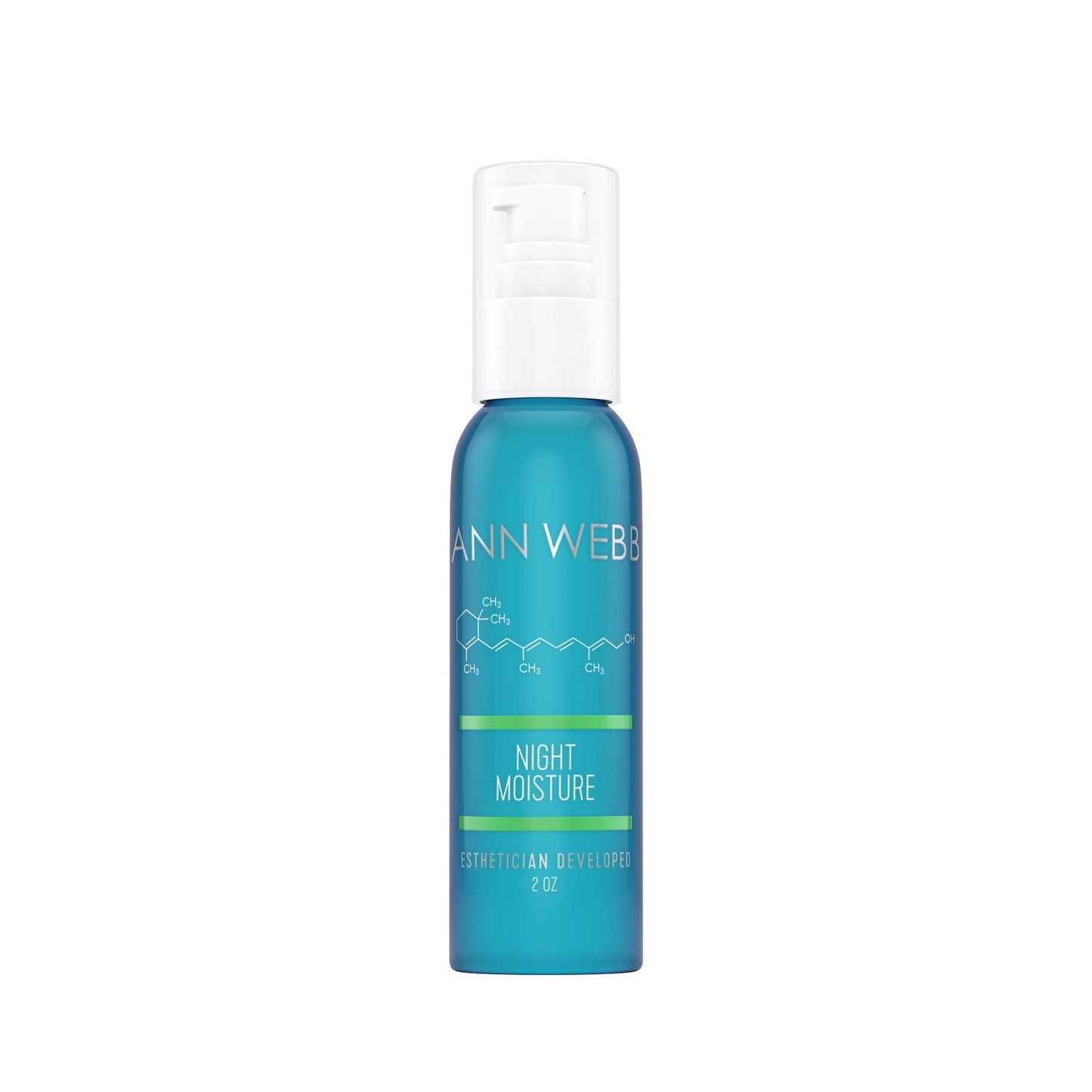ANN WEBB Night Moisture: Night Anti-Aging, Thick Night Cream with effective form of retinol.  Made in America