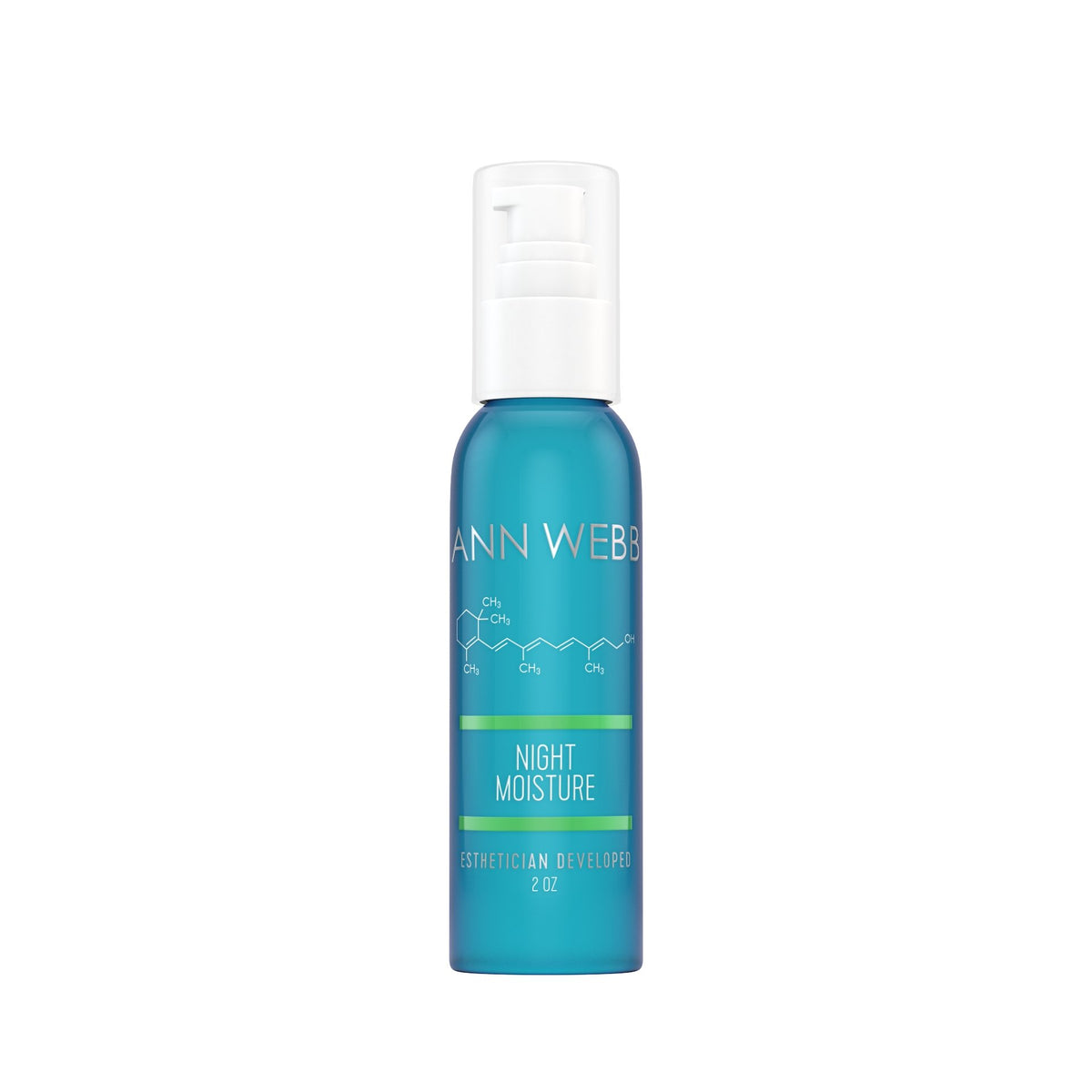 ANN WEBB Night Moisture: Night Anti-Aging, Thick Night Cream with effective form of retinol.  Made in America