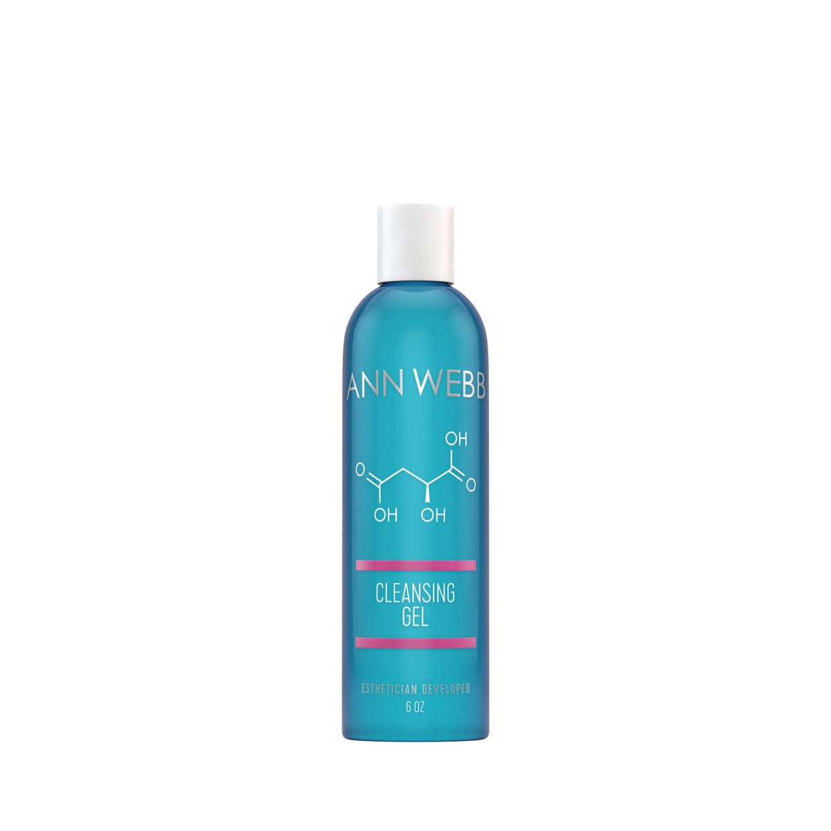 ANN WEBB Skin face Products Cleansing Gel Non-greasy Foaming, Exfoliating Cleanser. Helps Oily/Blemished skin Made in AMERICA