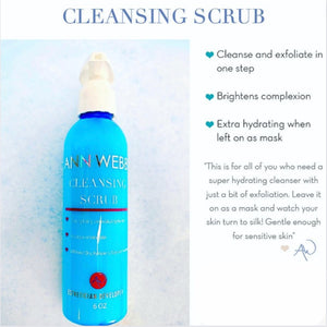 ANN WEBB Skin Care Cleansing Scrub - Webb Skin